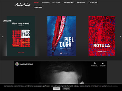Website Andrés Gusó