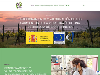 Website Biovineshoot
