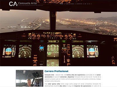 Website Consuelo Arto