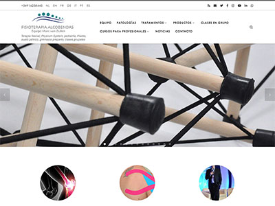 Website Fisioterapia Alcobendas