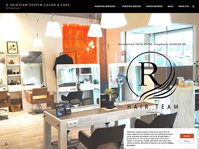 Website R Hair Team