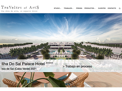 Website Travelers of Arts